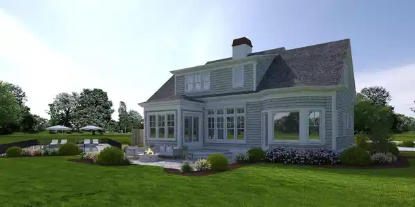 Image 3: Fire Pit and patio Rendering