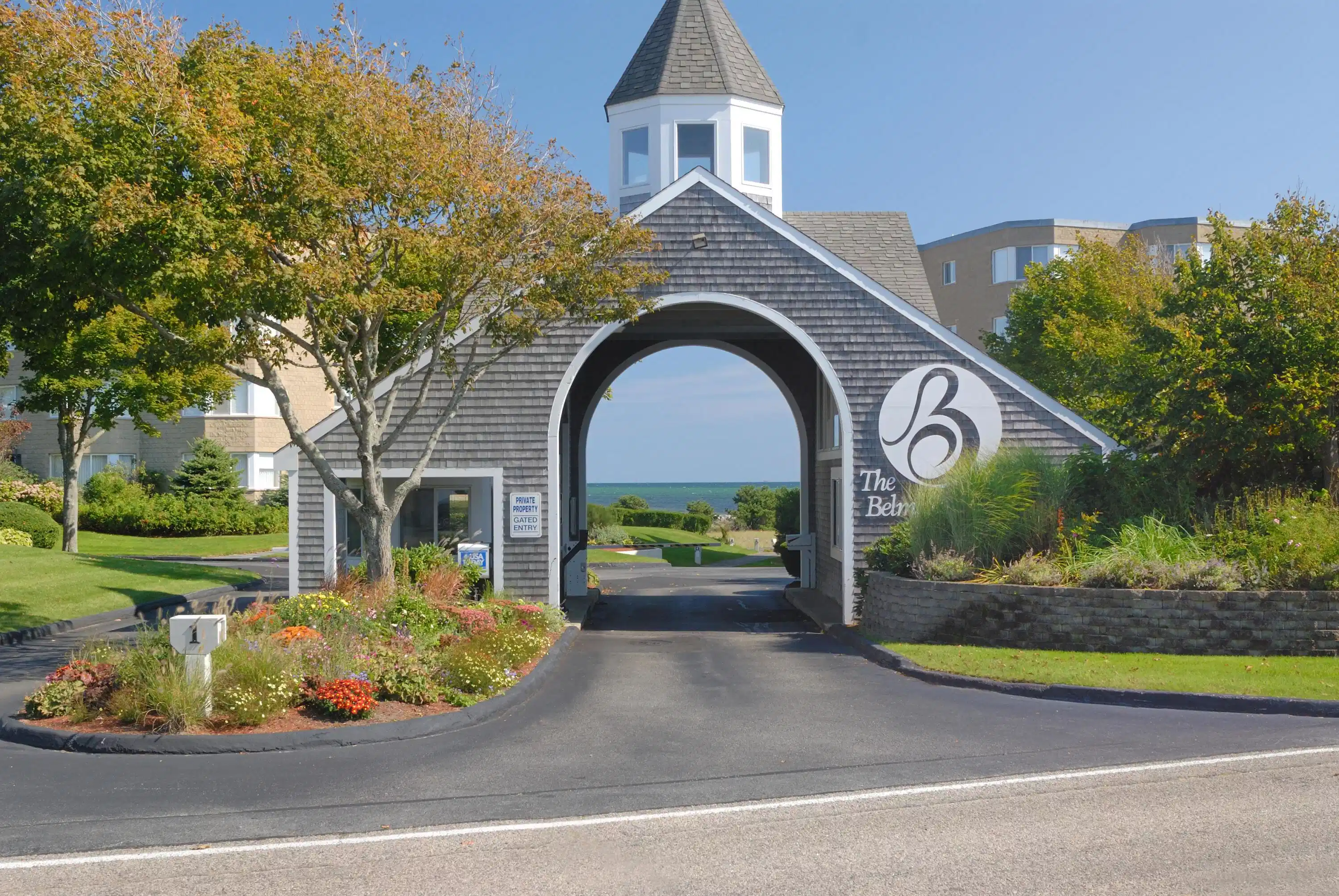 Image 1: The Belmont Gated Entry
