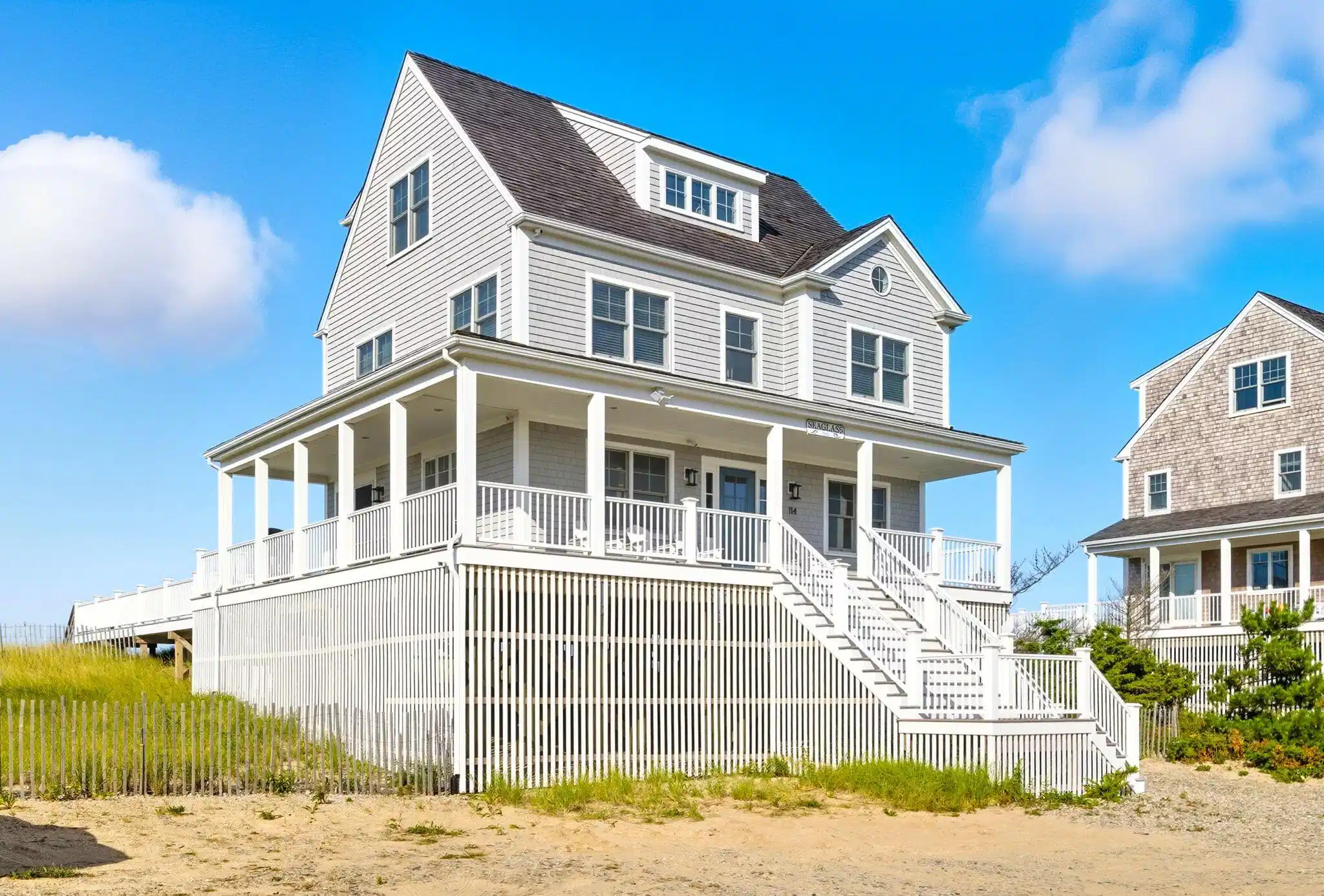 Image 1: front of house