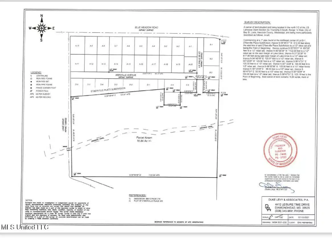 Image 1: bienville survey