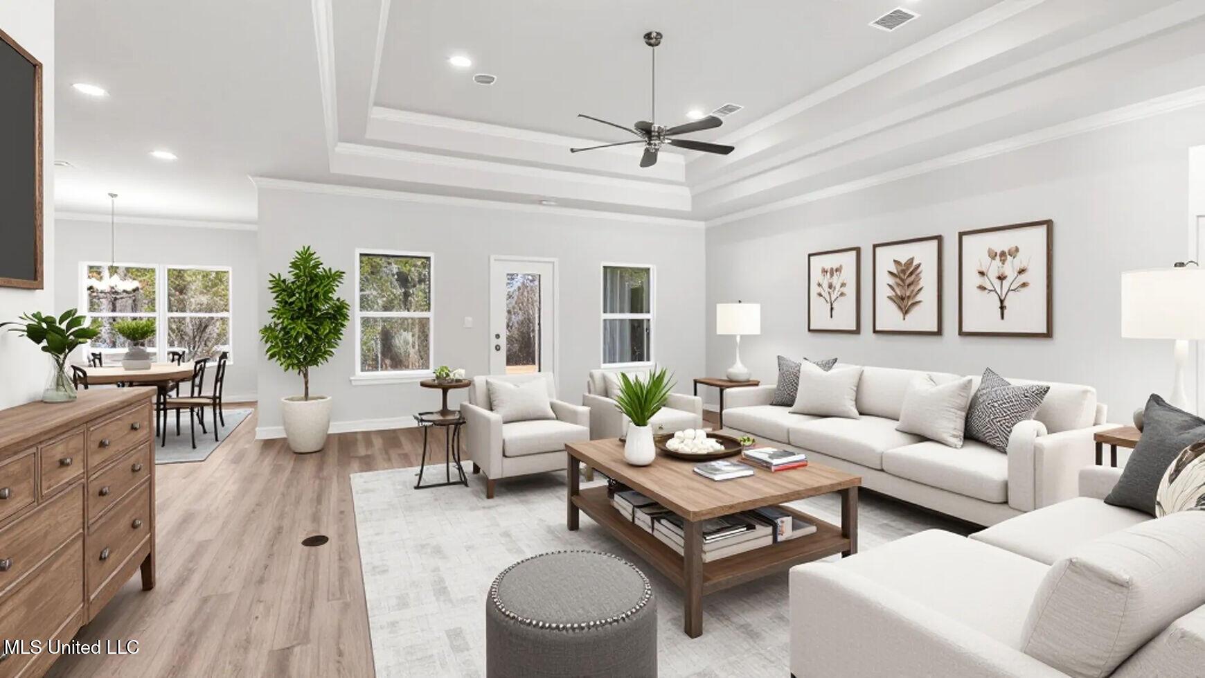 Image 2: Mila Living Area Virtually Staged