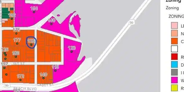 Image 3: Myrtle Street - Zoning Map