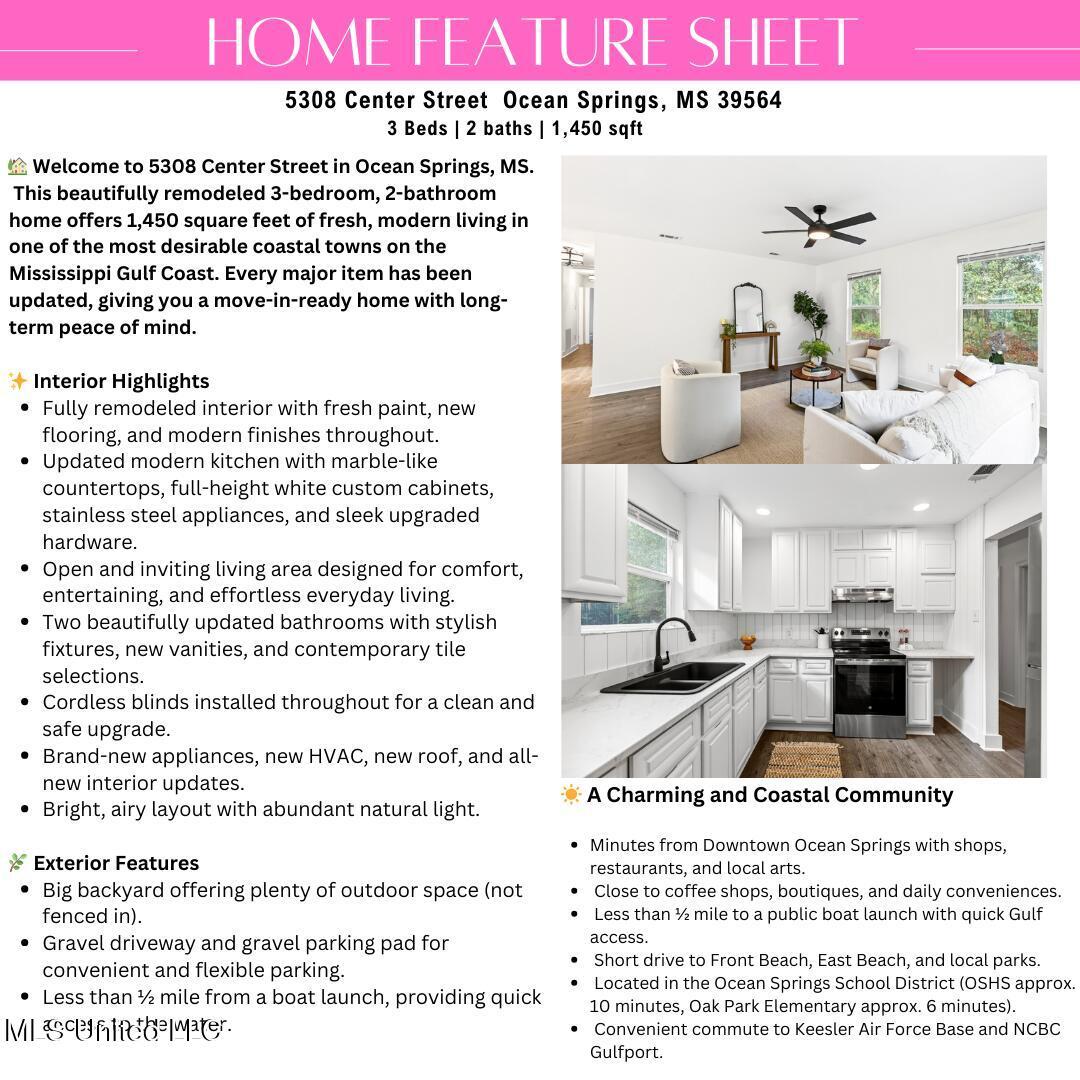 Image 2: _5308 Center Street - Home Feature Sheet