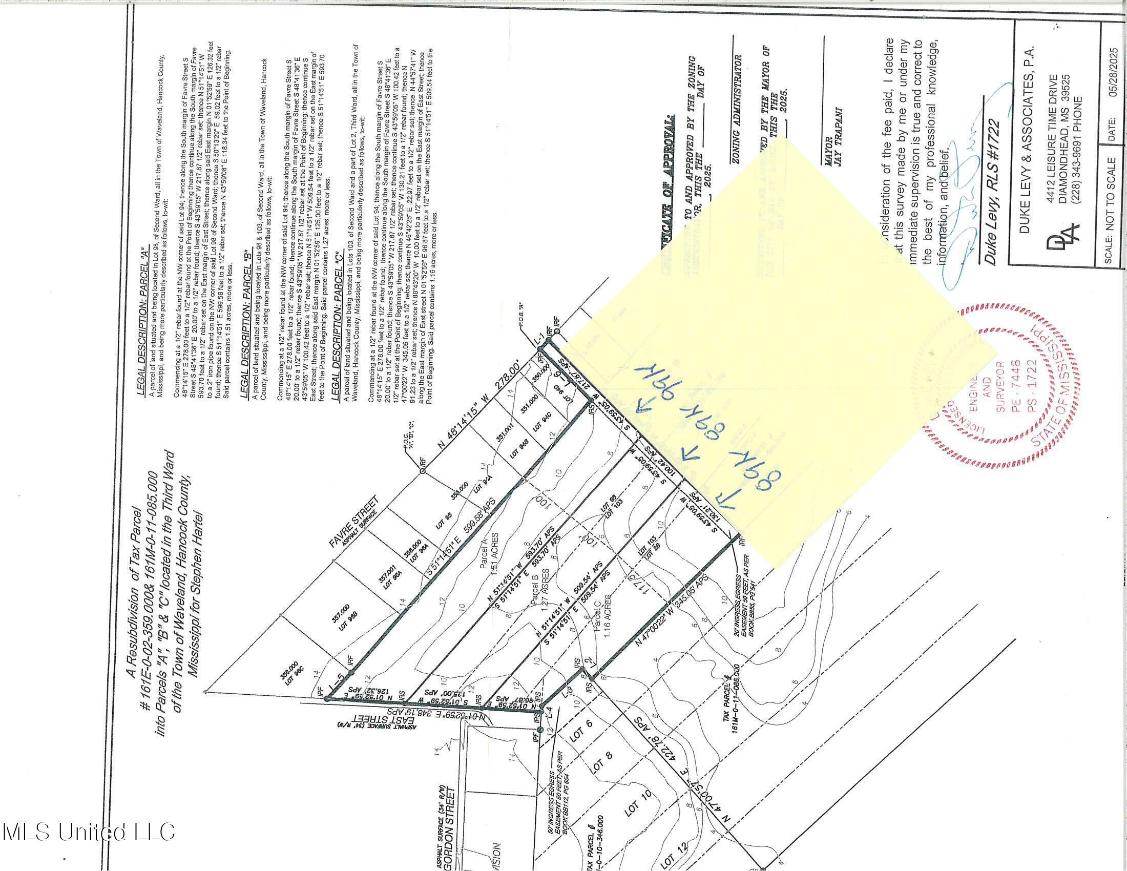 Image 3: East ST survey
