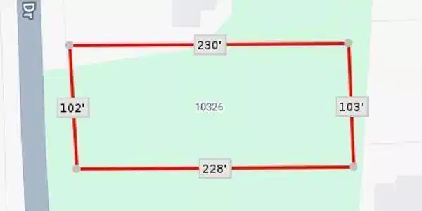 Image 3: lot dimensions