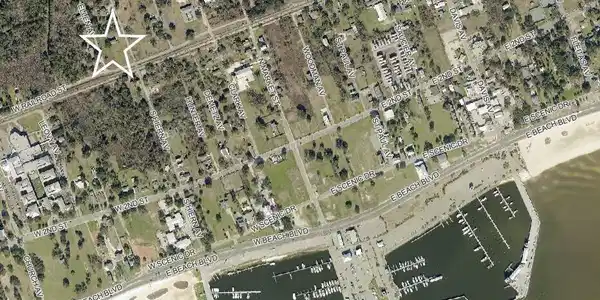 Image 2: 319 S. Hiern Location Aerial