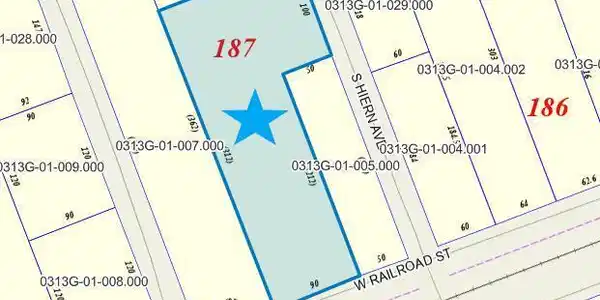 Image 3: Parcel Map 319 Hiern Avenue