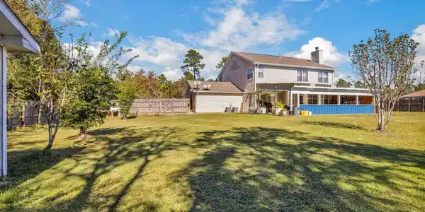 Image 2: Large yard with shed