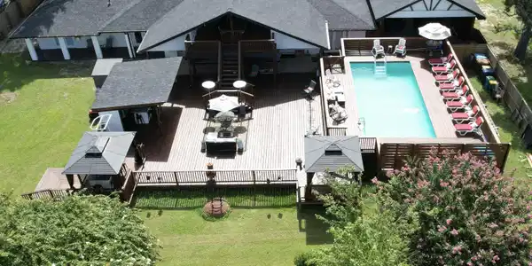 Image 3: Back Aerial Exterior