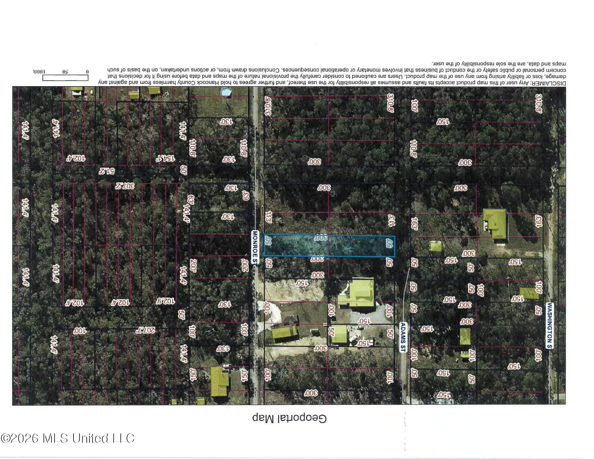 Image 1: Monroe Street aerial jpg