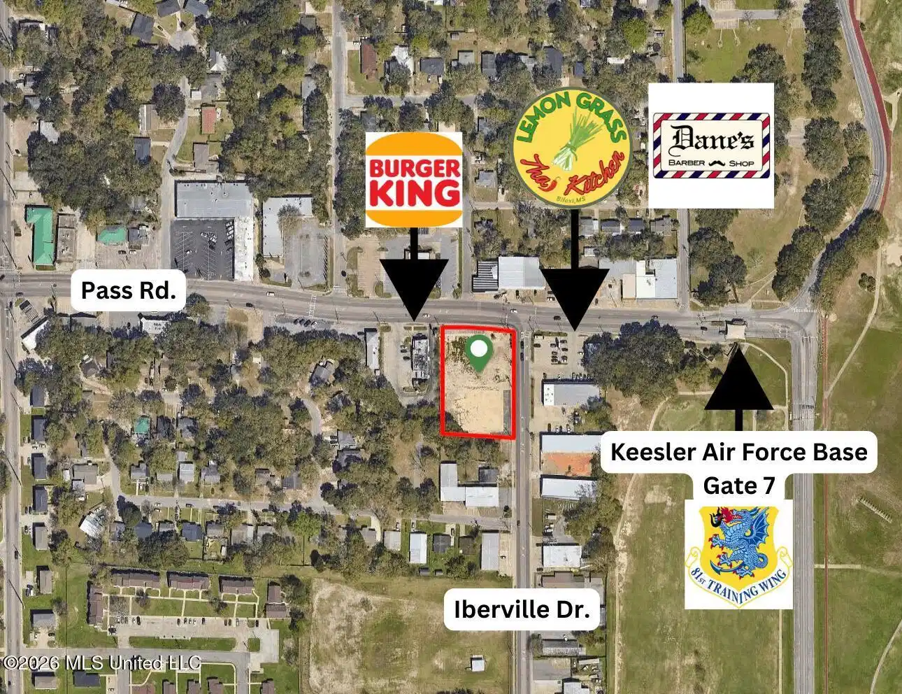 Image 1: Keesler Air Force Base Gate 7