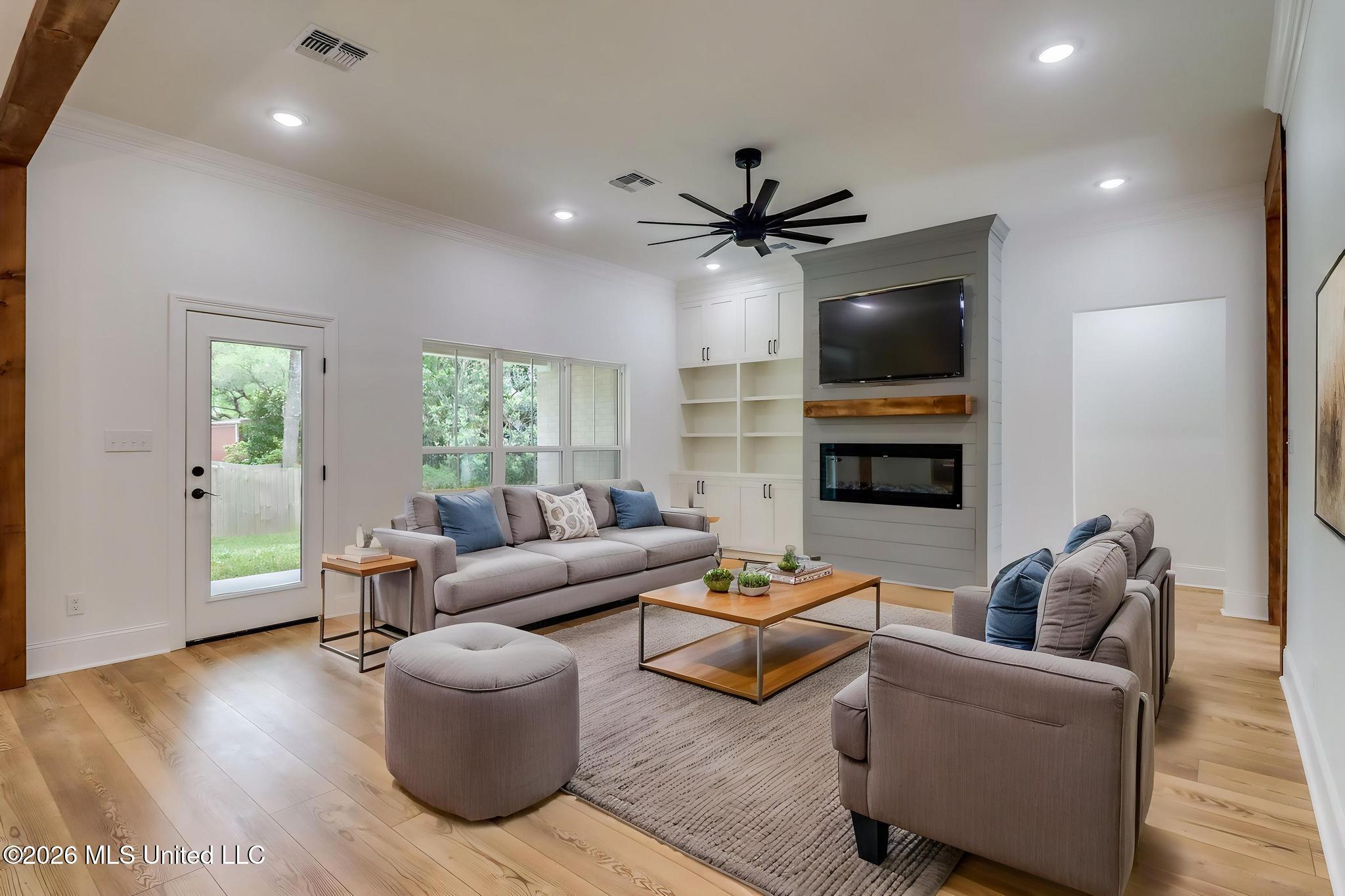 Image 2: Digitally Staged Living Area