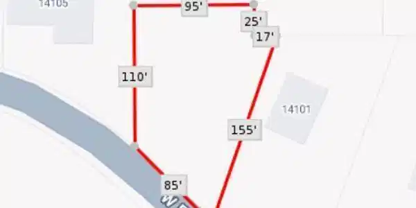 Image 3: W El Bonito lot lines
