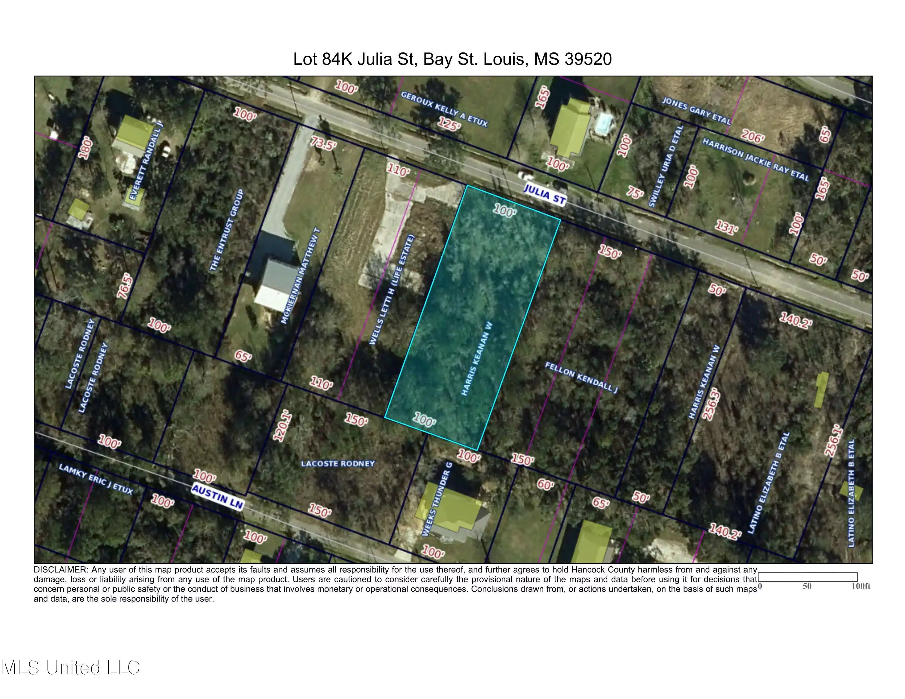 Image 1: Aerial Tax Plat
