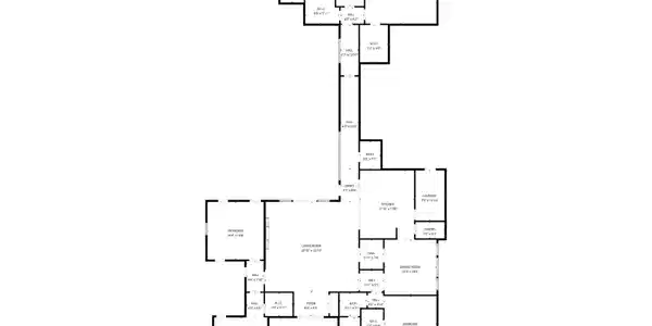 Image 2: 2D Floor Plan for 1203 Calhoun Street