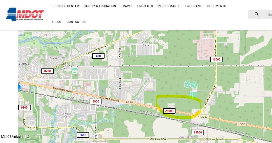 Image 2: Bienville _traffic count
