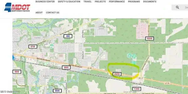 Image 2: Bienville _traffic count