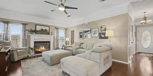 Image 3: Foyer/Living Room