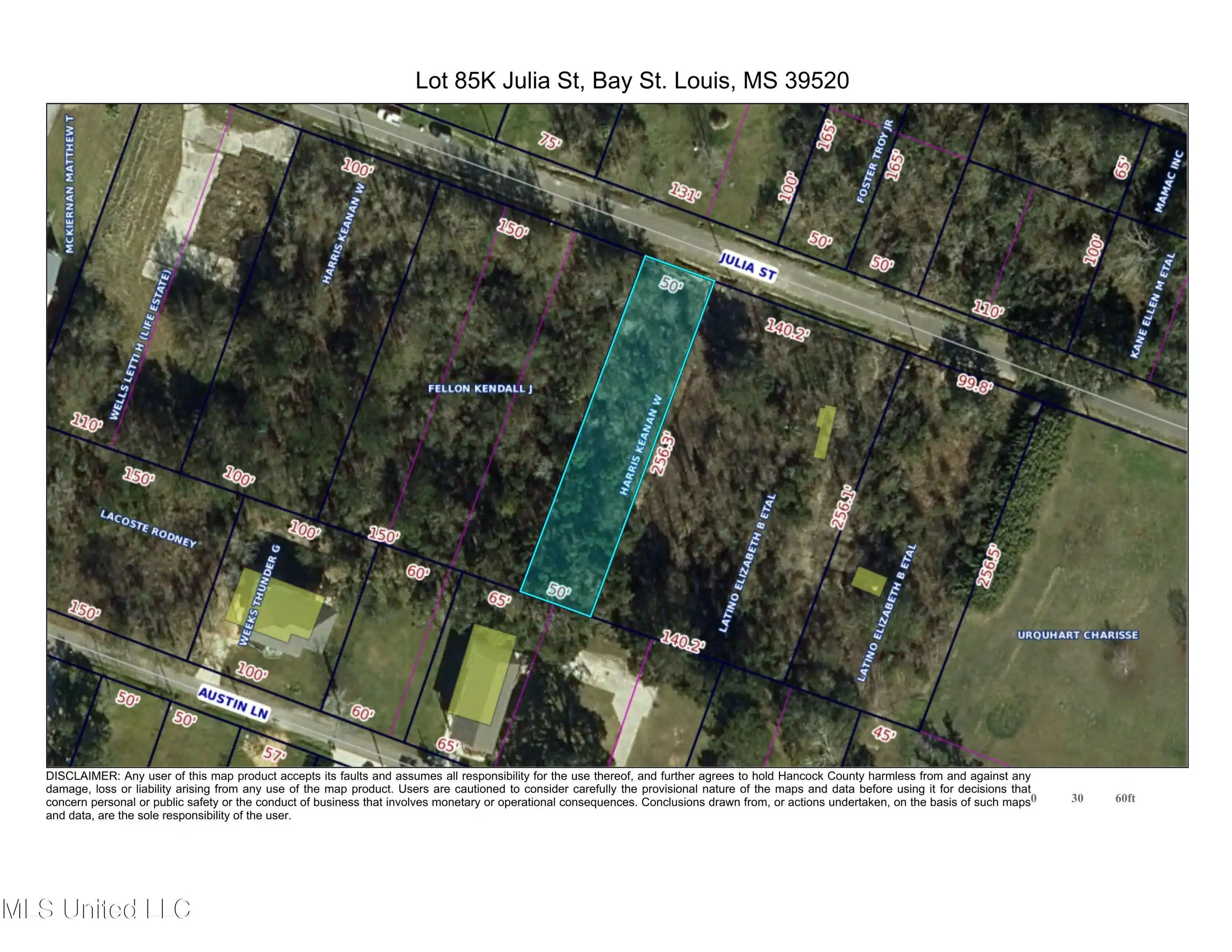 Image 1: Aerial Plat_Lot 84D Julia St