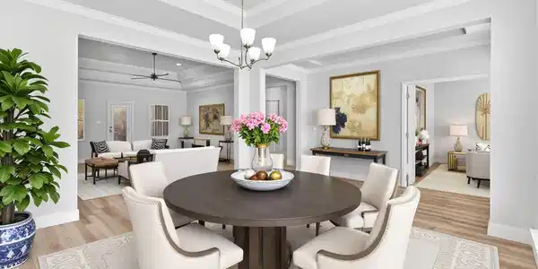 Image 3: Mila Dining Room Virtually Staged