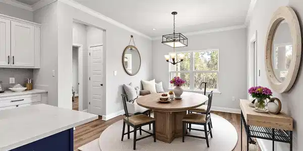 Image 4: Mila Breakfast Nook Virtually Staged