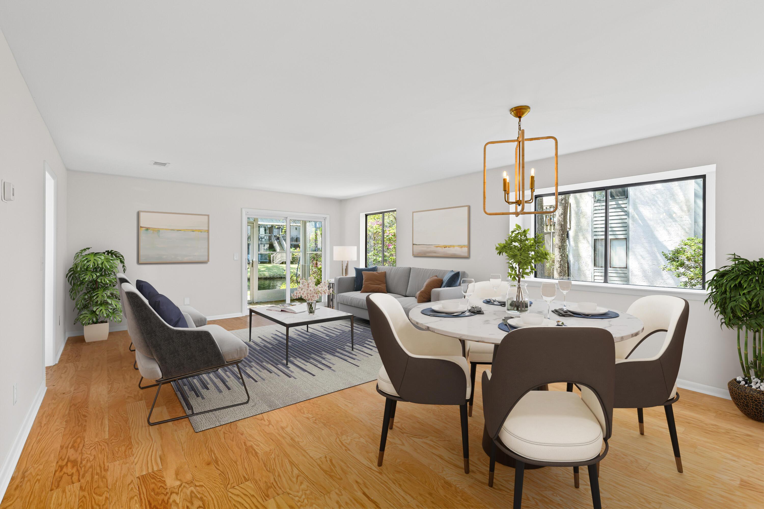 Image 1: Living/Dining Room
