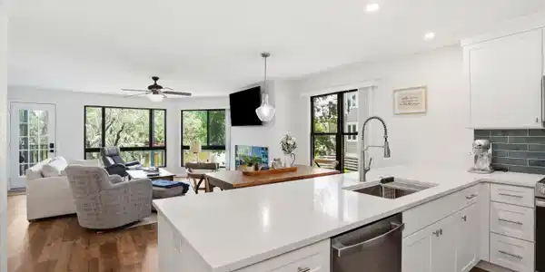 Image 2: Kitchen and Living Space