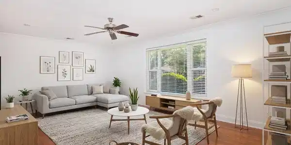 Image 2: Living Room (virtually staged)