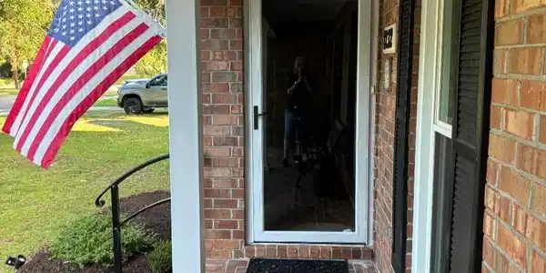 Image 2: NEW STORM DOOR