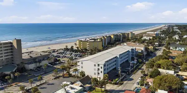 Image 3: Aerial View of Condo Building