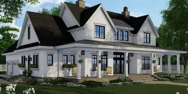 Image 3: Rendering Farmhouse