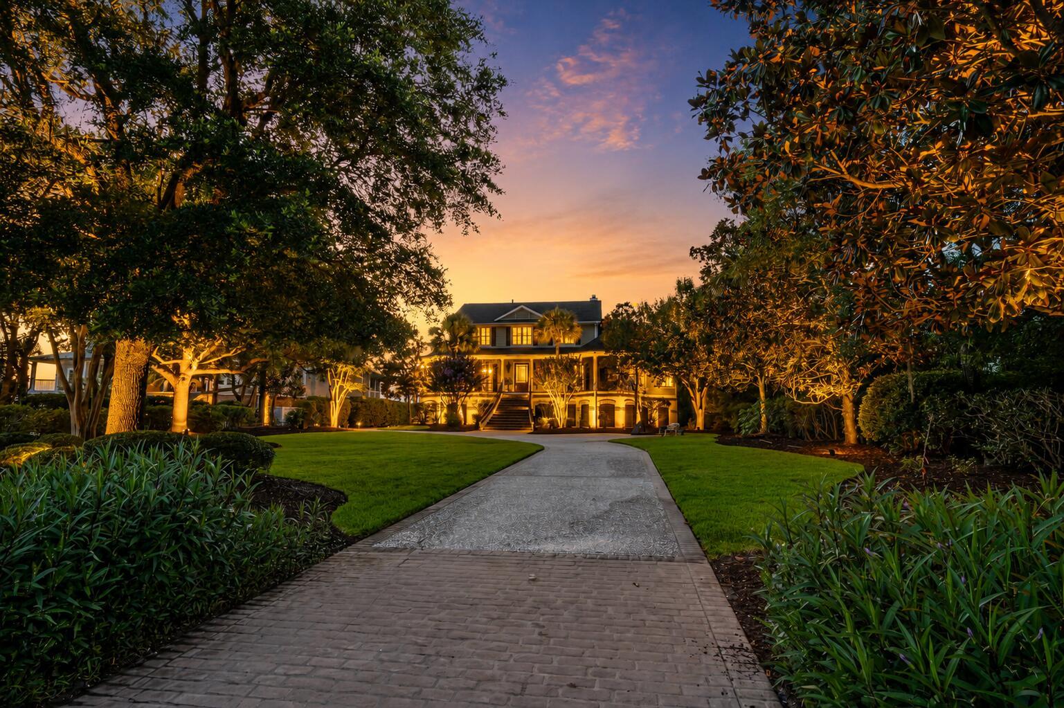 Image 4: Exterior twilight at sunset