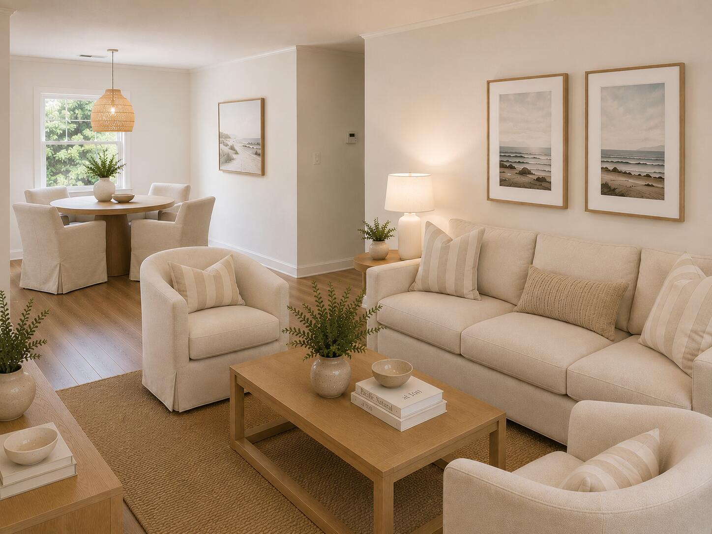 Image 1: Front View of Living Room