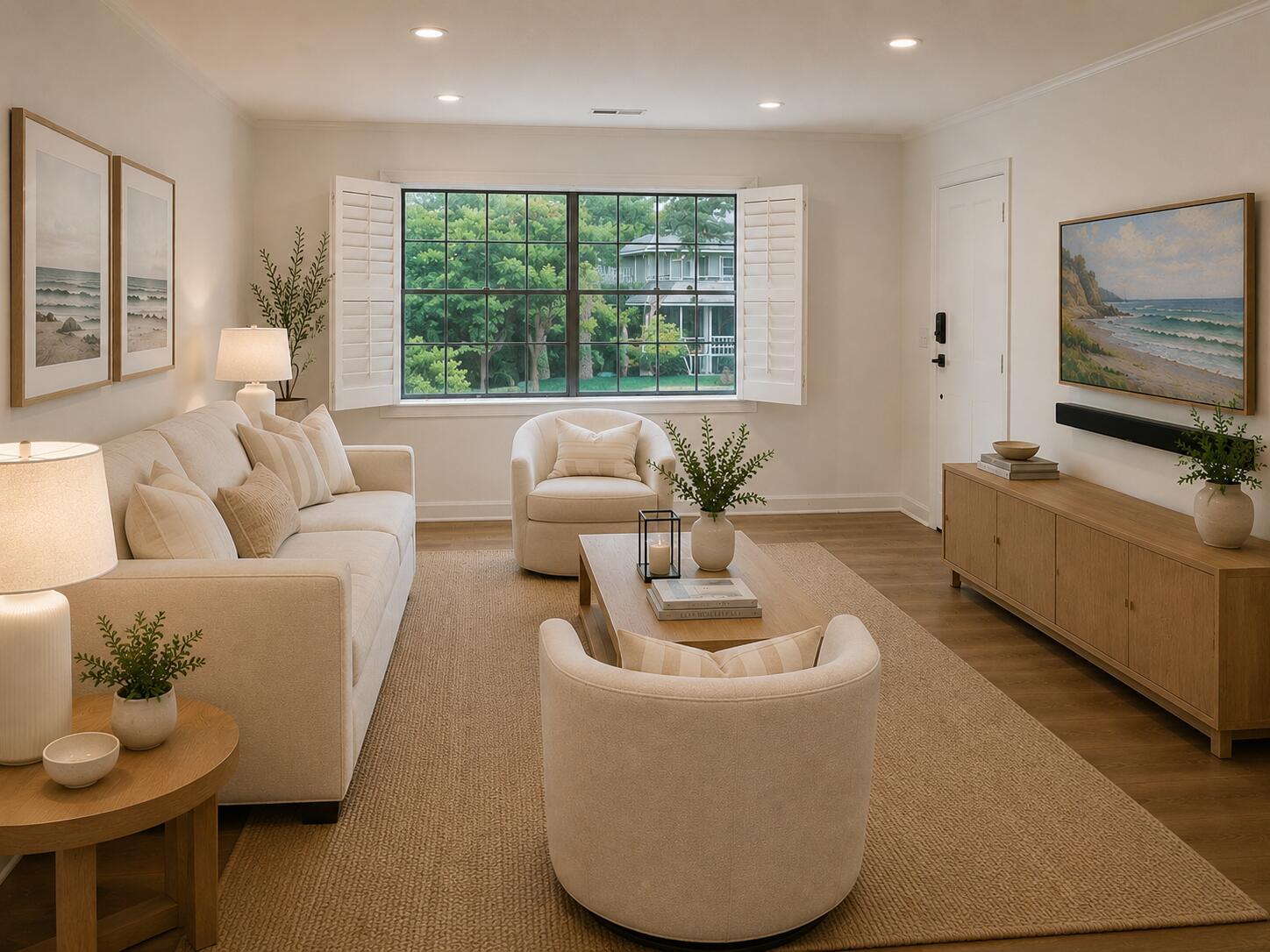 Image 2: Open & Airy Living Room