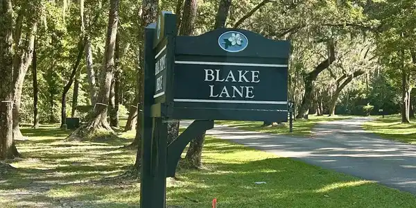 Image 3: Blake Lane Sign