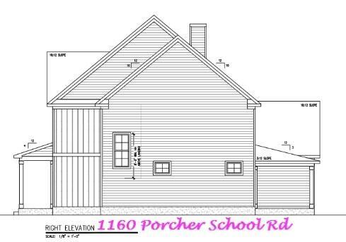 Image 4: 1160 Porcher School - Right Elevation