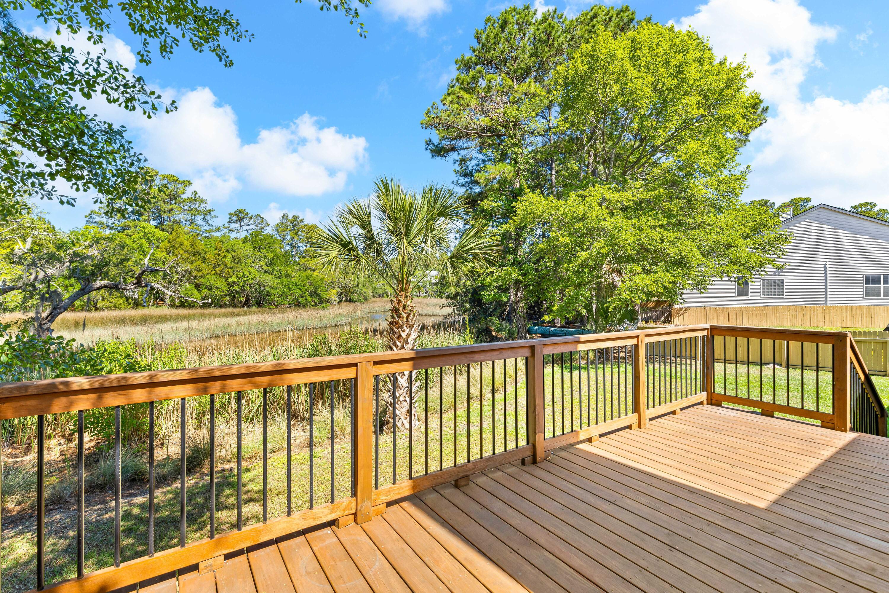 Image 2: Back yard at 113 Historic