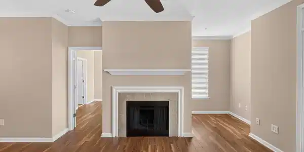 Image 4: Wood-Burning Fireplace