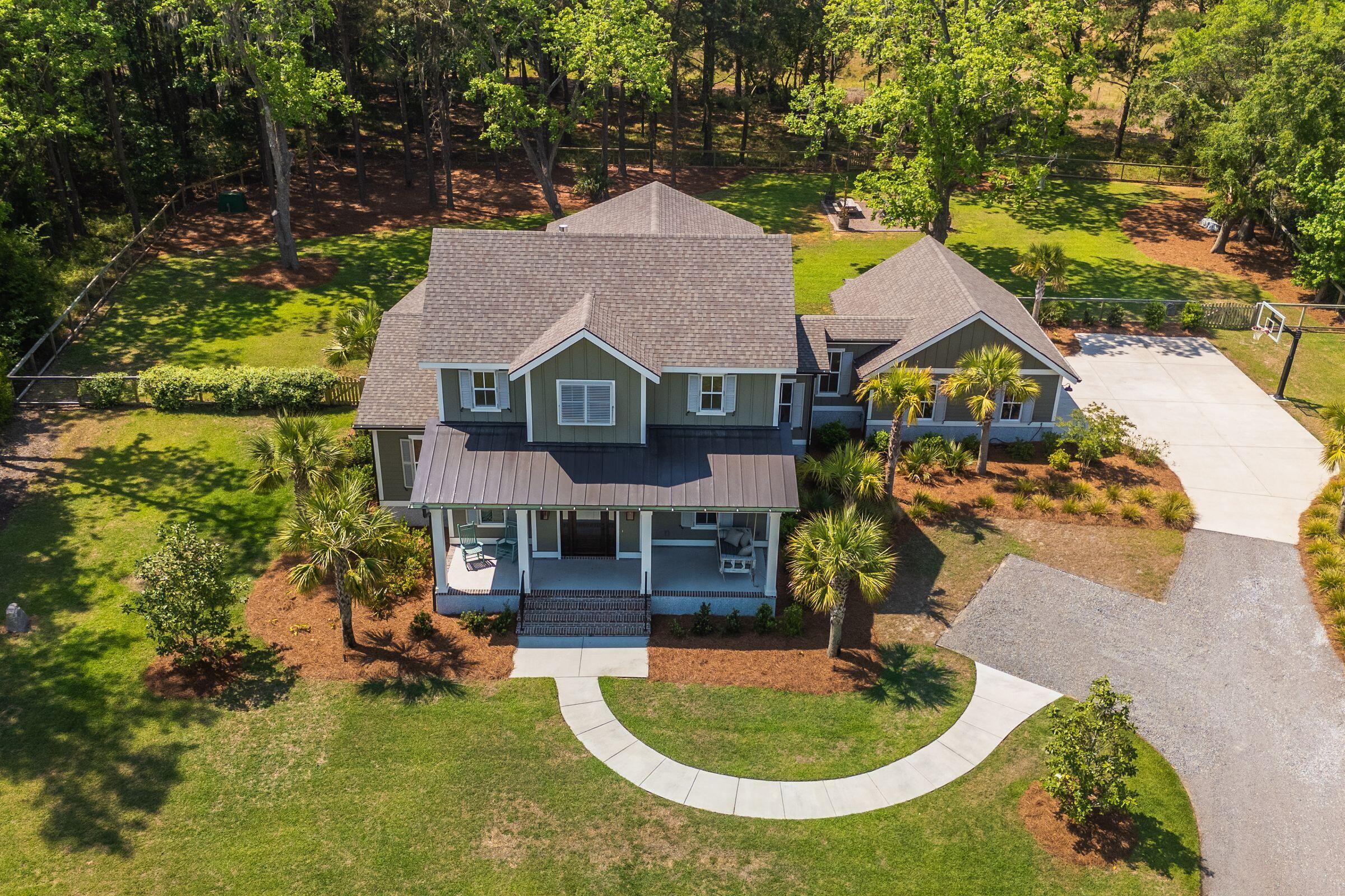 Image 3: Aerial view of the home