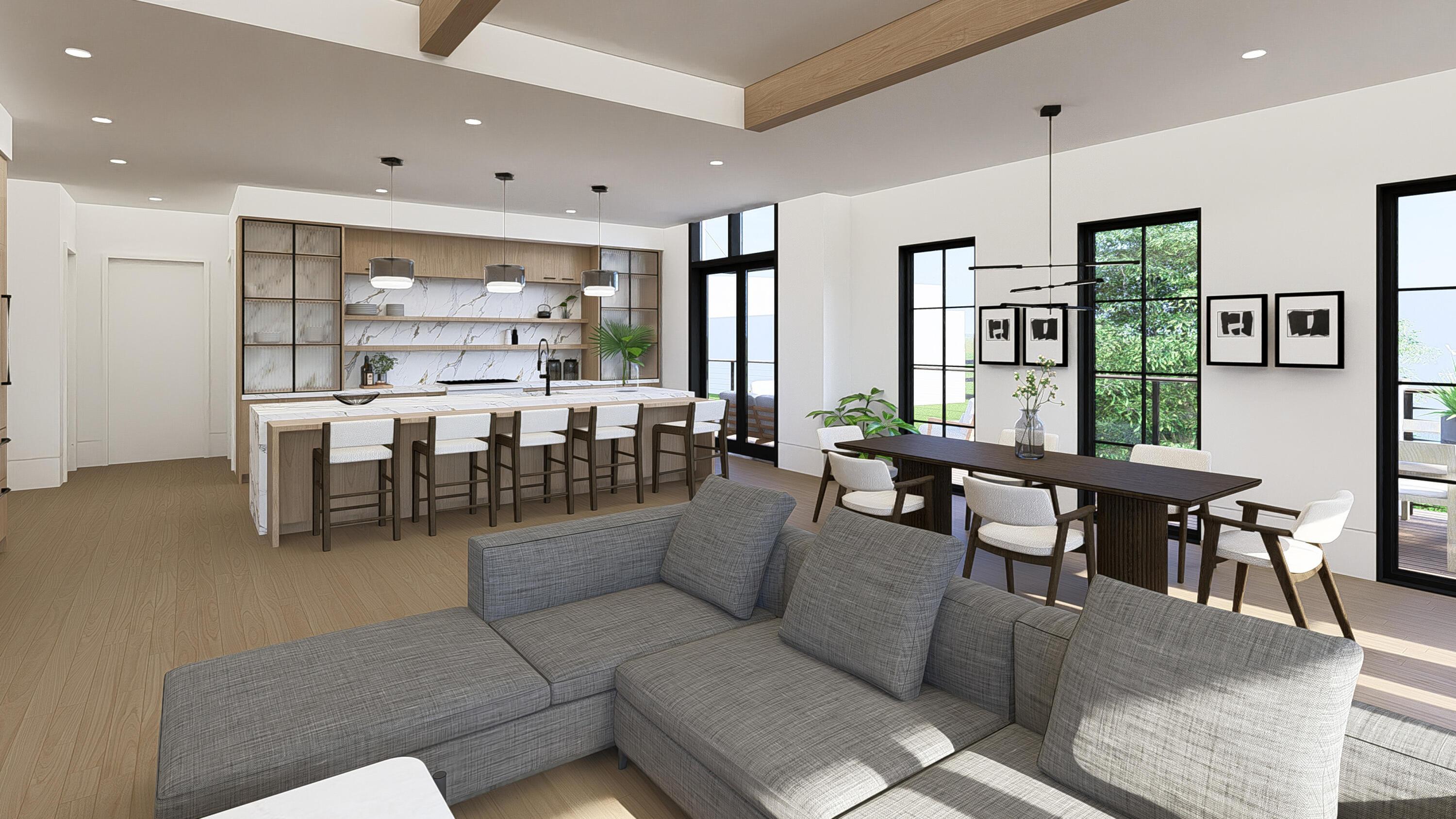 Image 3: Open Floor Plan Unit 301 Virtual Image