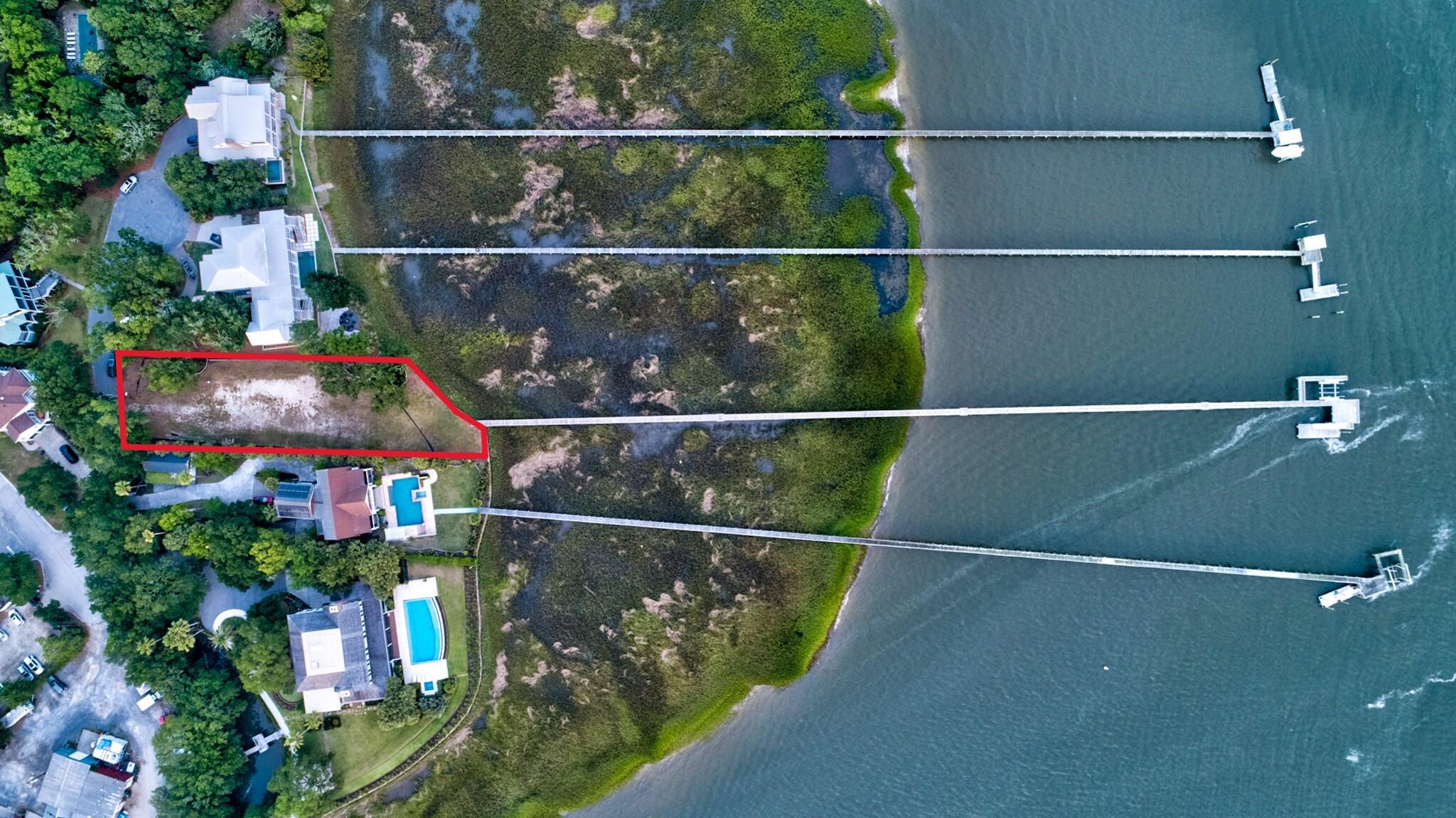 Image 1: 108 Beach Twilight Drone - outline