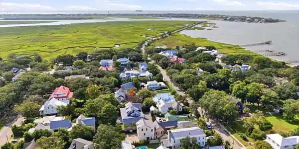Image 2: Drone 3 With Pitt street Bridge