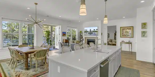 Image 4: Open Concept Living with Water Views