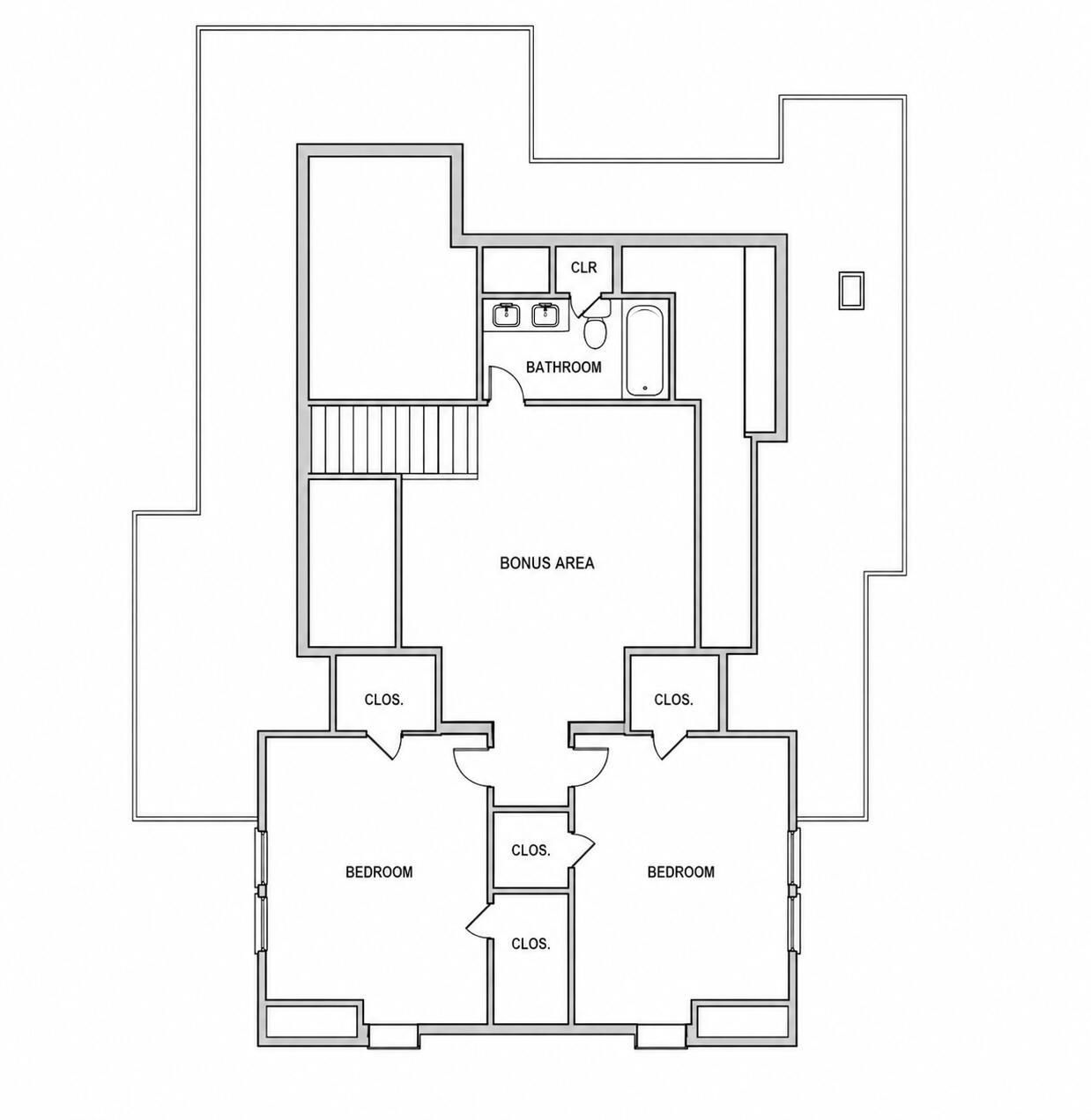 Image 4: Gordon 2nd floor cleaned up