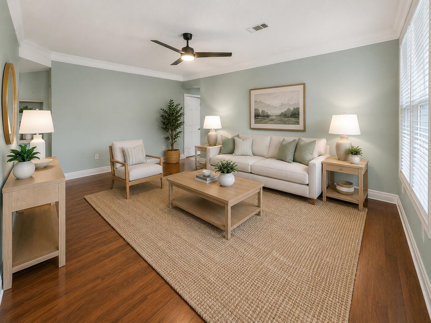 Image 3: Living-V-Staged-2322 Chatelain