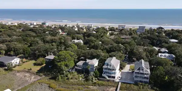 Image 3: Aerial View - Marsh/Folly Beach