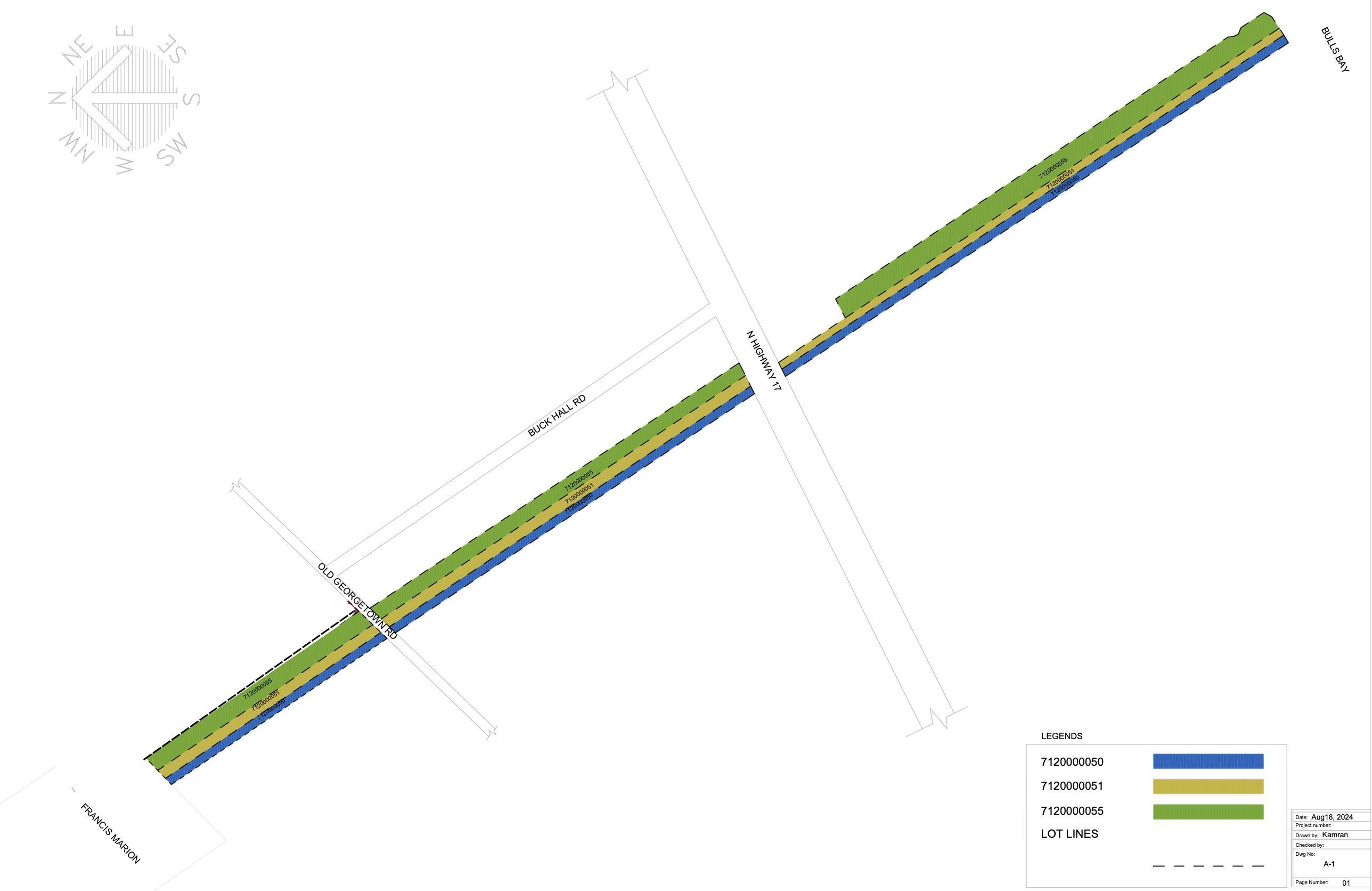 Image 4: Map of 3 Lots