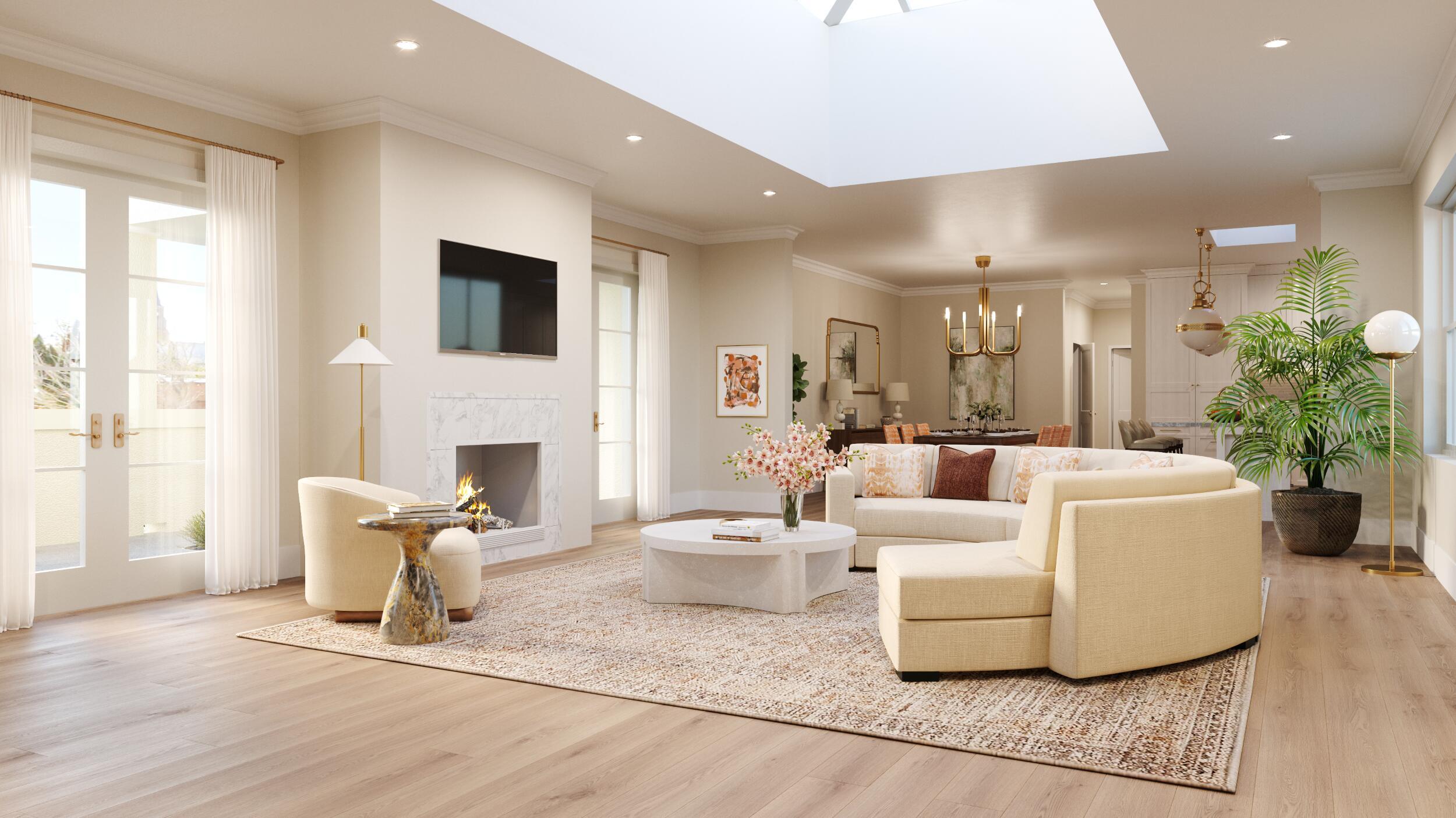 Image 3: Open Floor Plan (Rendering)