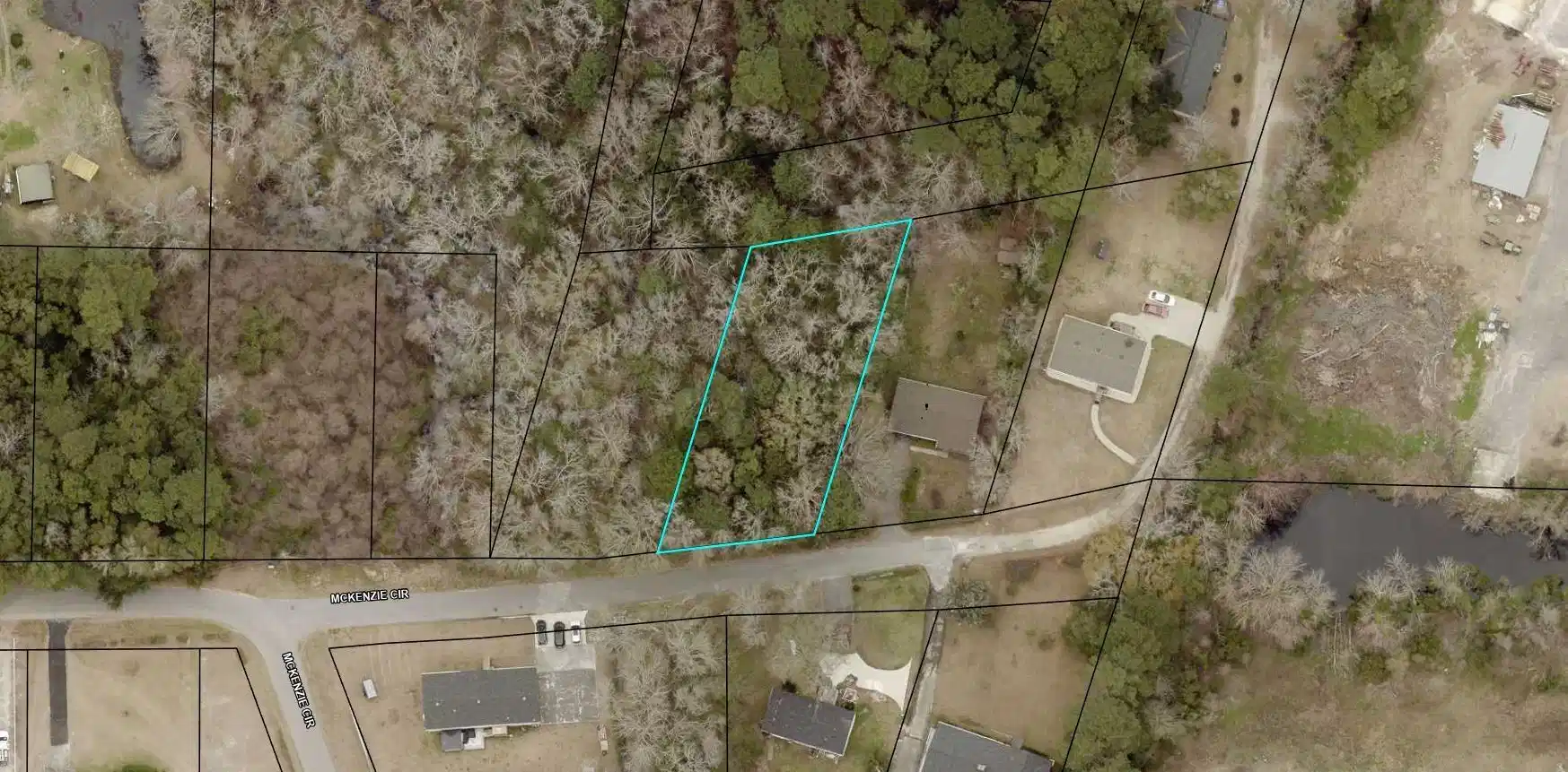 Image 1: McKenzie Circle lot - map