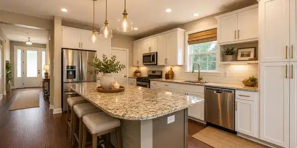 Image 3: pearwood kitchen virtual